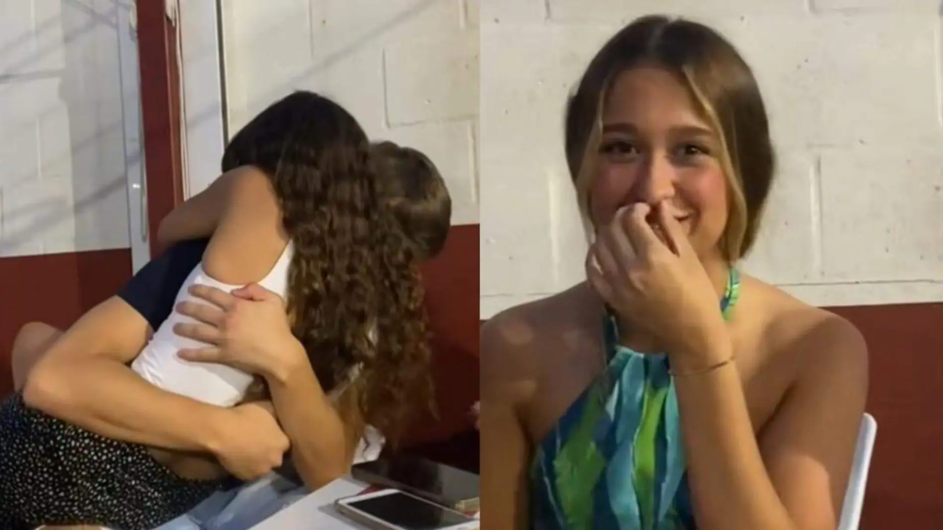 Mejores amigos se reencuentran y la reacción de la 'novia' se vuelve viral [Video]